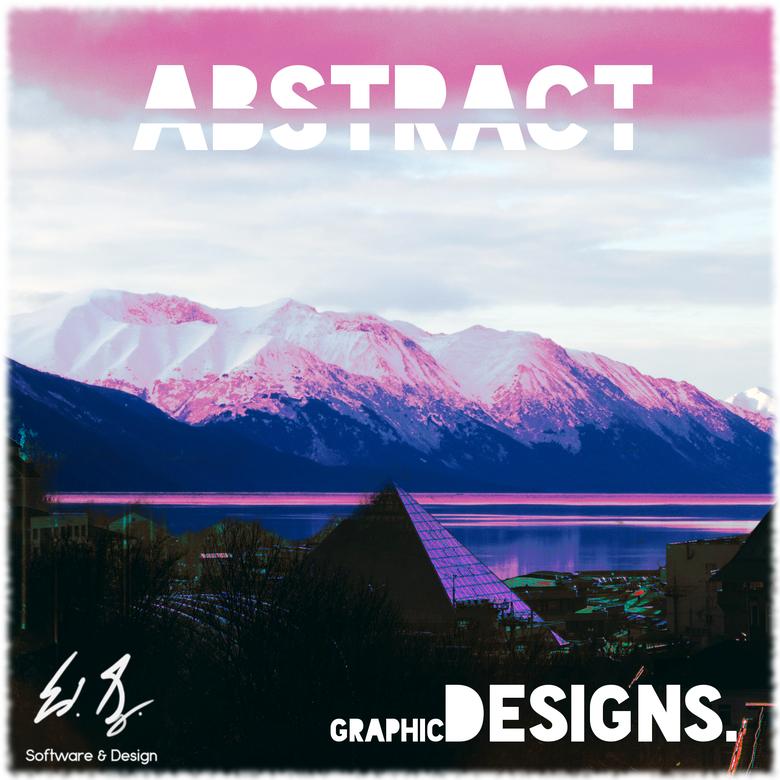 Abstract poster graphic